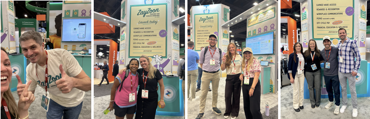 HR Tech 2025 ZayZoon booth