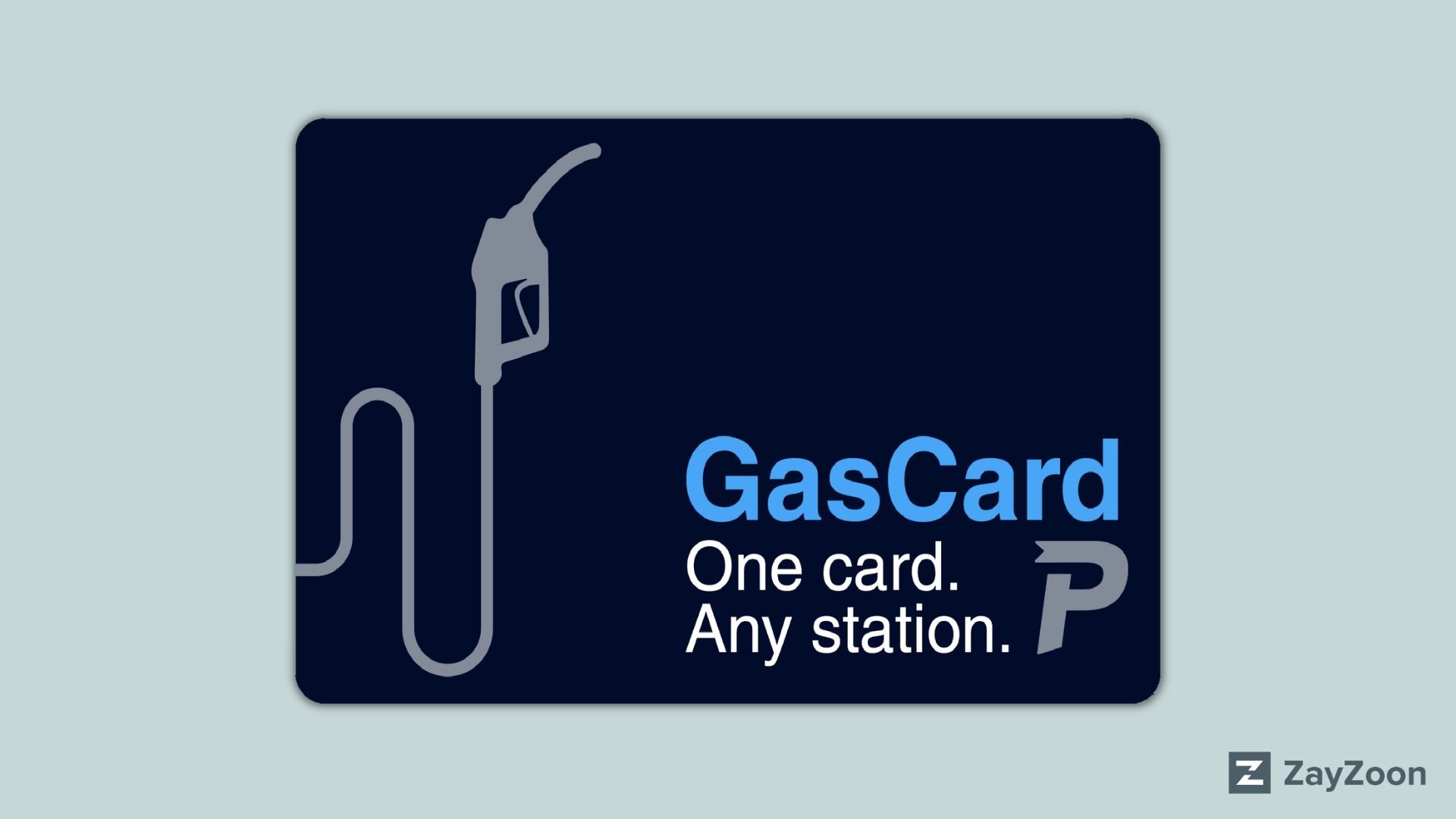Screenshot of the Gas Card.